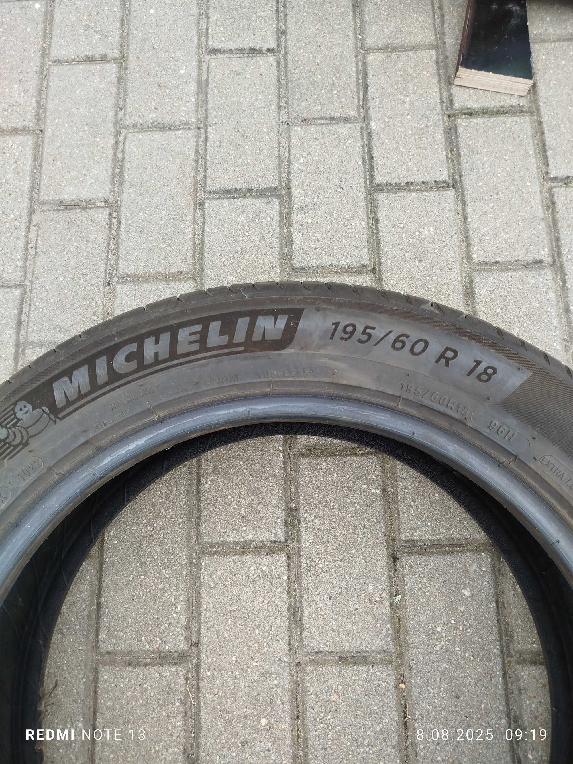 Michelin 195 60 R18 2sztuki