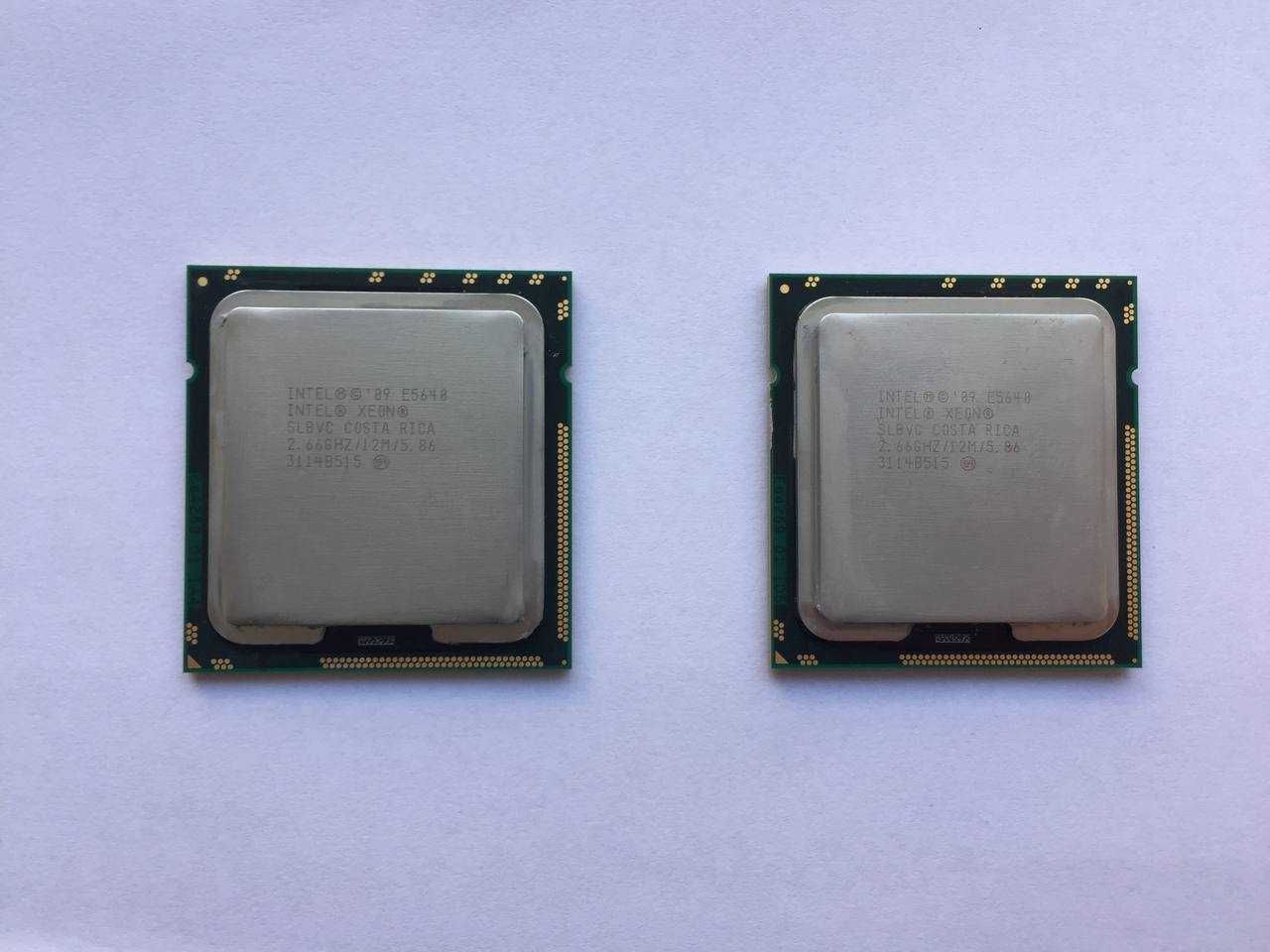 Процесори Intel Xeon E5640 (пара)
