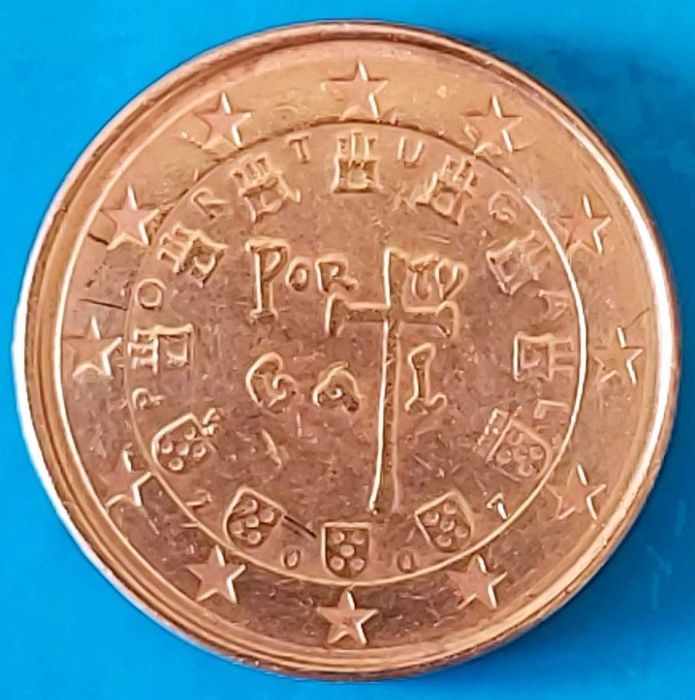 1 Cêntimo de 2007 de Portugal