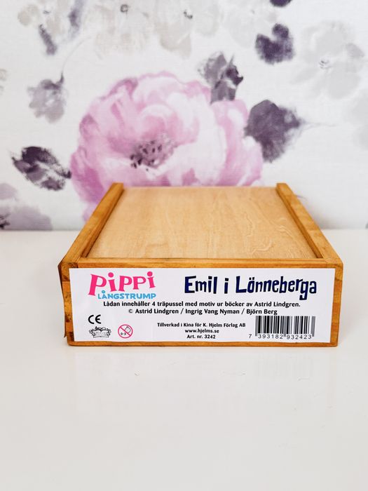 Drewniane puzzle Pippi Pończoszanka, Pippi Langstrumpf