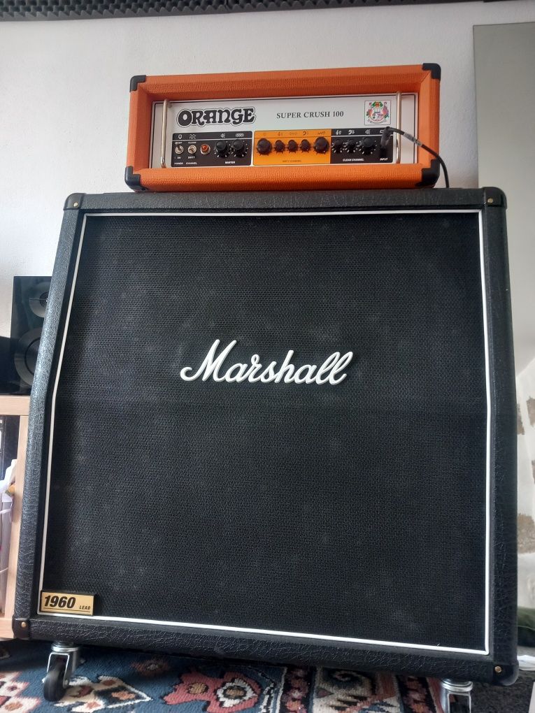 Cabeça amplificador orange super crush 100h