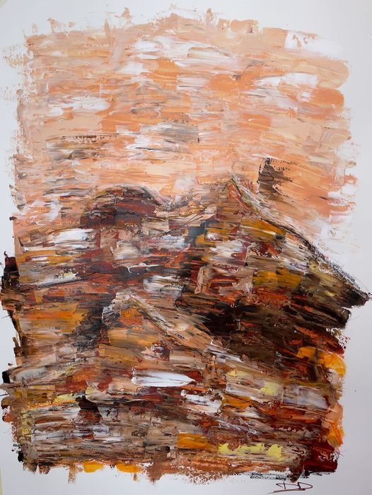 Pintura Original Abstrata - Diogo Rosa