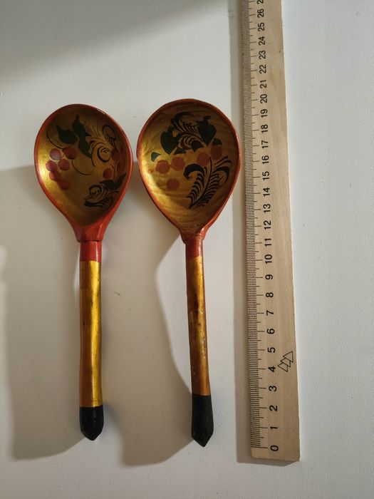 Продам ложку деревянная, расписная.