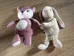 Canpol babies nowy jelonek z pozytywką+whisbear królik szumiący
