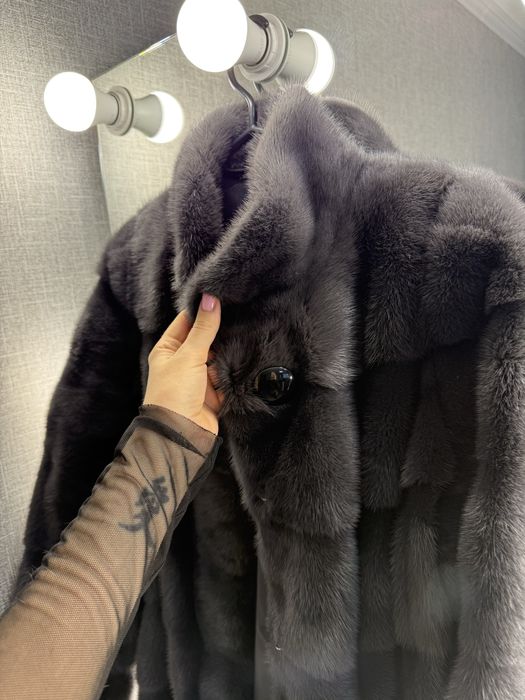 Шуба норкова стан ідеальний