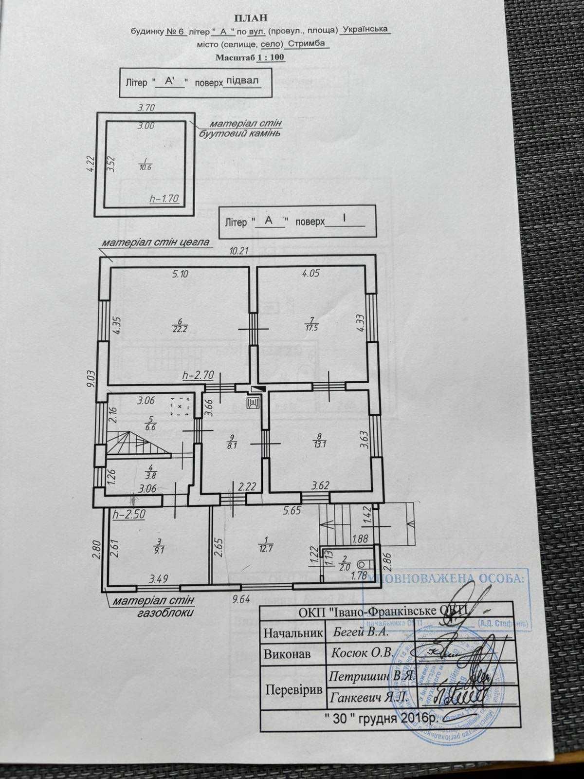 Продаж будинку у с. Стримба, Надвірнянський район