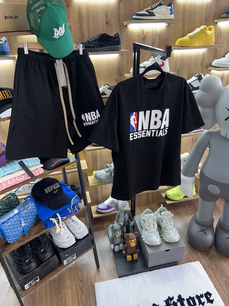 Костюм FEAR OF GOD Fog x NBA ss25 Essentials Black