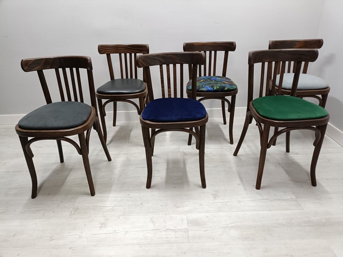 Krzesła gięte Thonet Fameg Radomsko klasyczne po renowacji