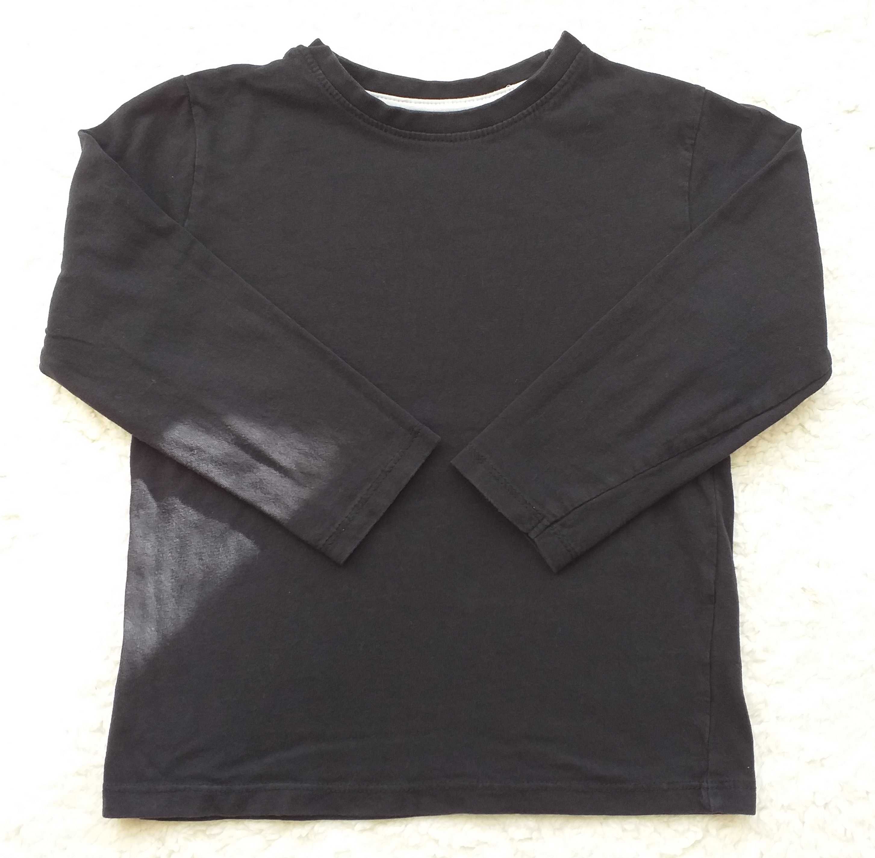 PRIMARK koszulka/bluzka chłopięca rozm. 98-104 czarna