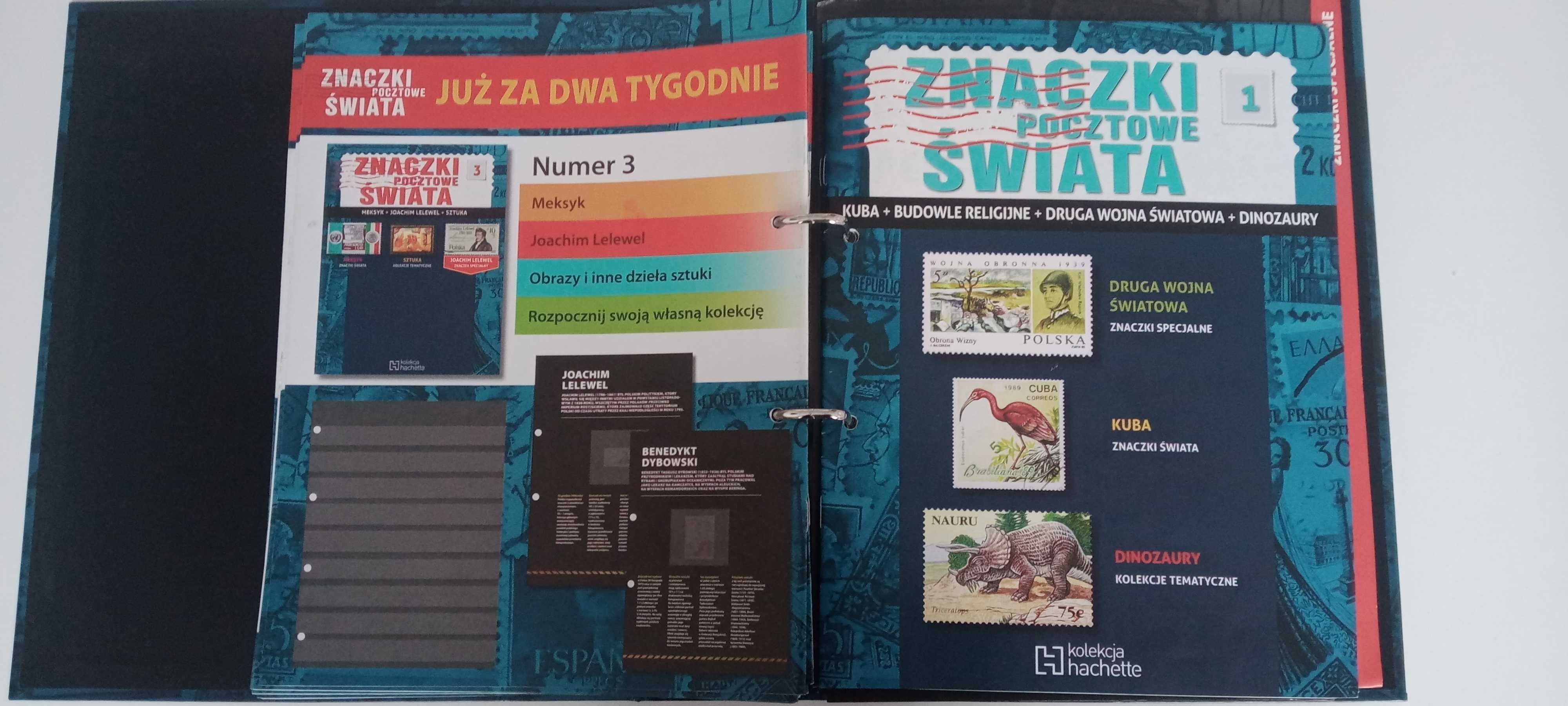 Znaczki pocztowe świata-kolekcja Hachette