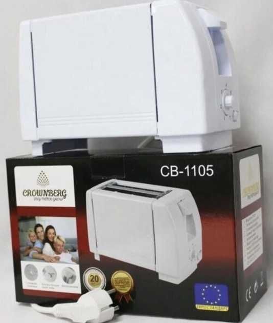 Тостер Crownberg 750 Вт НОВИЙ!!!