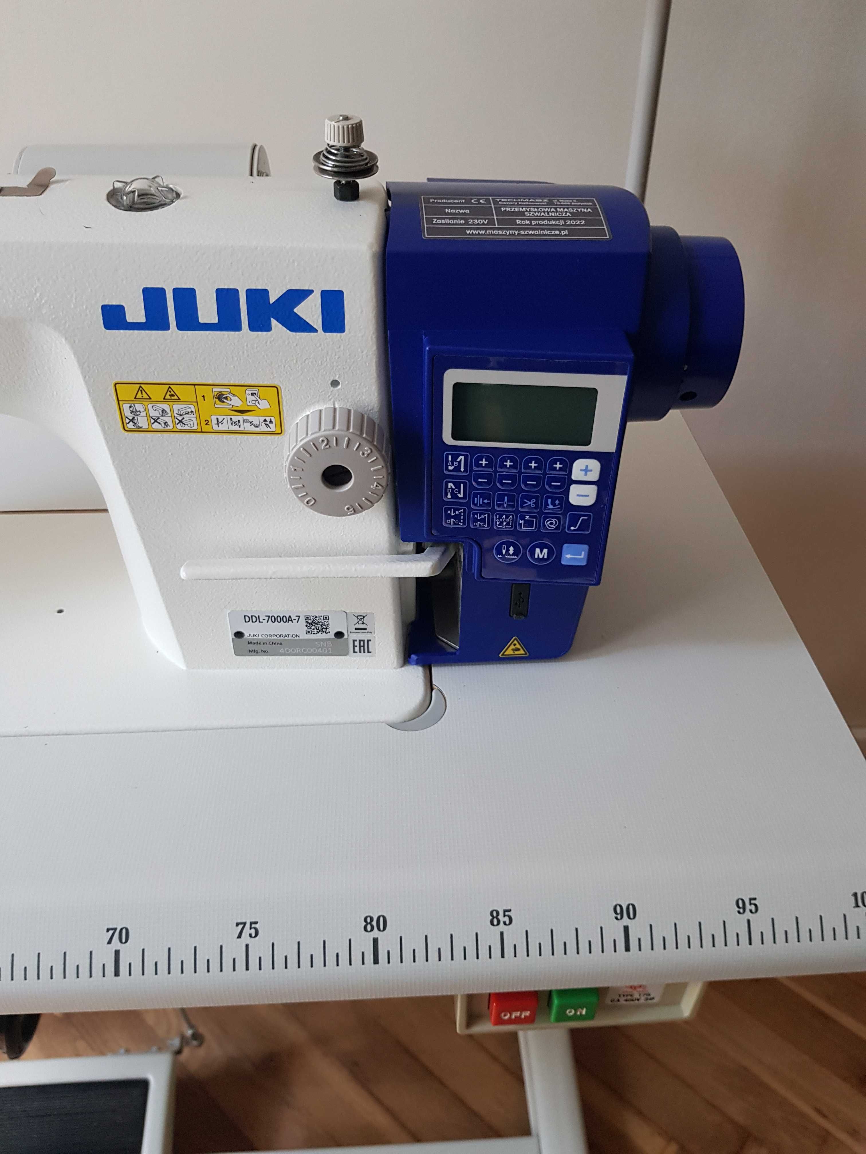 Mało używana Stebnówka automatyczna jednoigłowa Juki DDL-7000A-7
