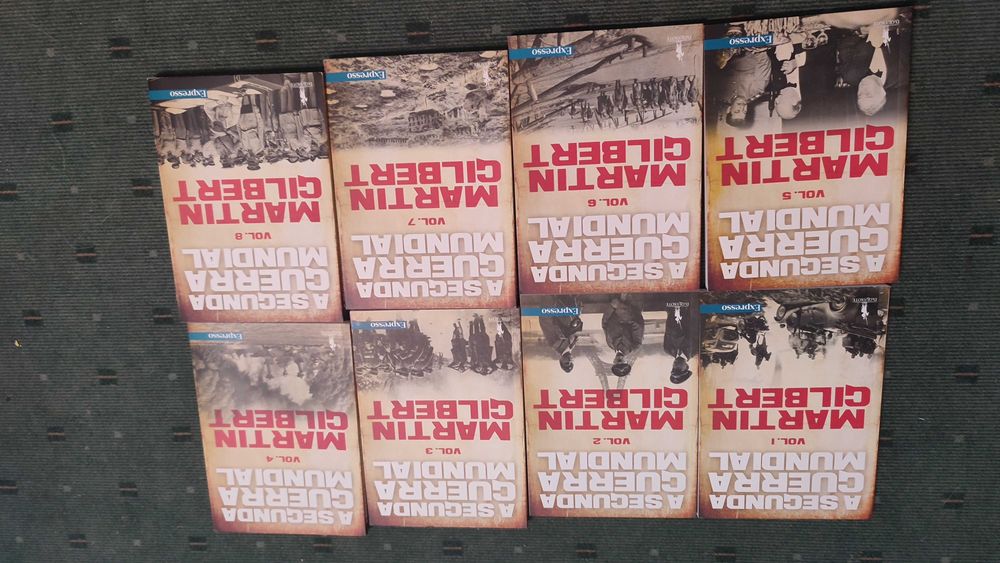 A Segunda Guerra Mundial - Martin Gilbert - 8 vol