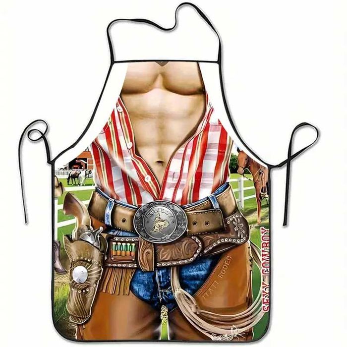 Винтажный фартук Вестерн