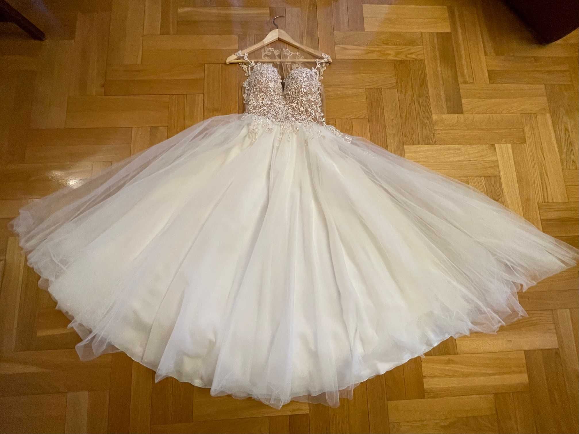 Piękna suknia ślubna - projekt Catarina Kordas - okazja!