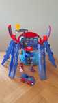 Pajęcza baza Spiderman (Spidey i super kumple) + 2 figurki i autko