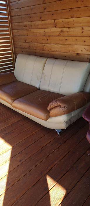 Komplet wypoczynkowy Sofa rozkładana,2 fotele