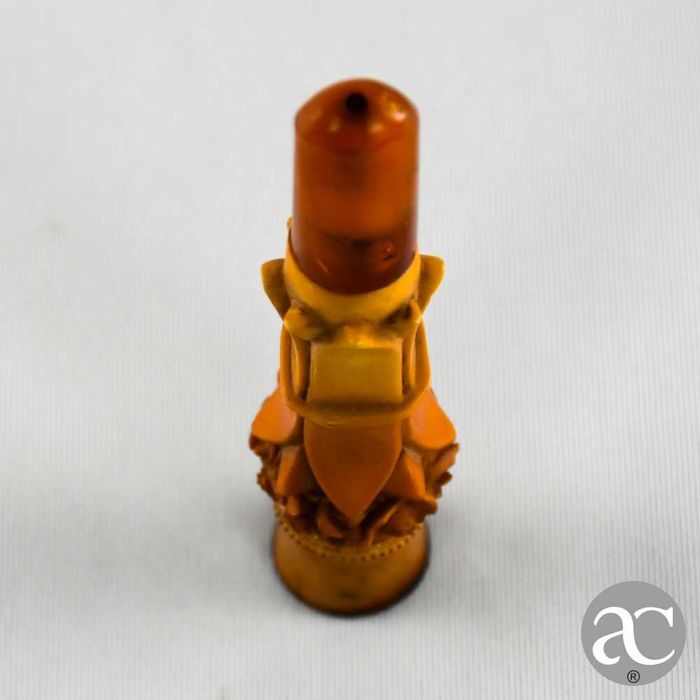 Antiga Boquilha em espuma do mar e âmbar