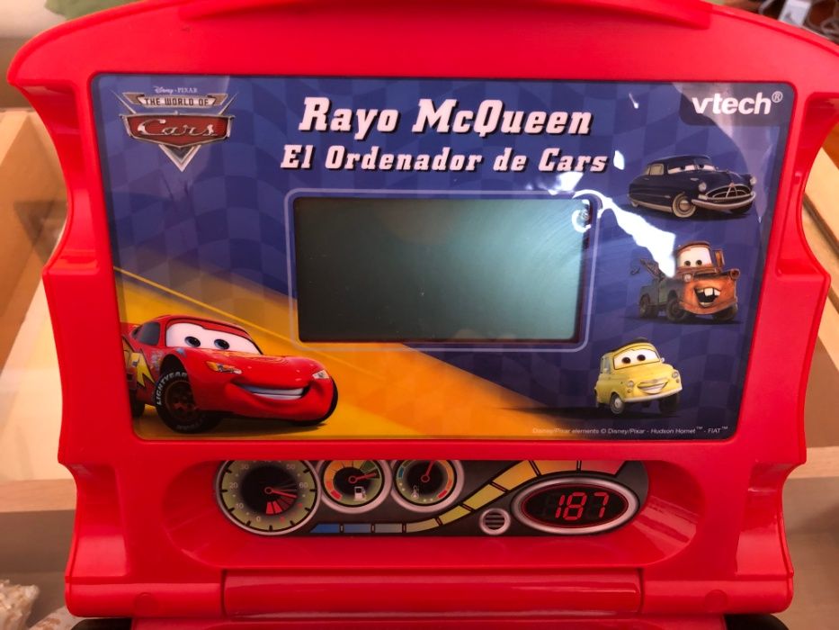 Computador Infantil Educativo Mcqueen Carros Disney