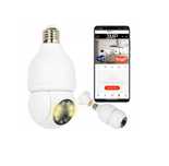 KAMERA WiFi wewnętrzna obrotowa żarówka gwint E27 Monitoring TUYA 3MP