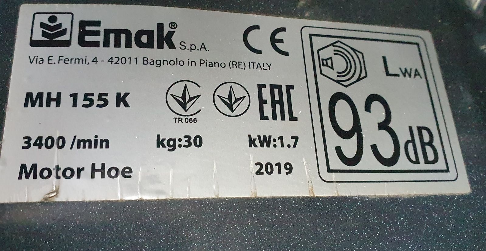 Glebogryzarka Oleo-Mac MH 155k