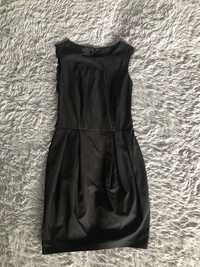 Sukienka imprezowa koktajlowa czarna MG Margo