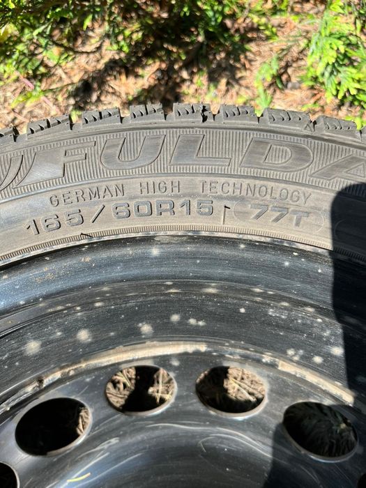 Koła felgi stalowe 15" opony zimowe