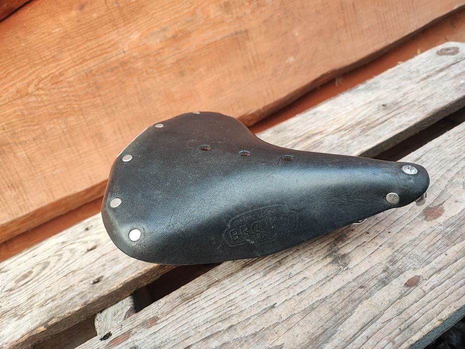 Siodełko rowerowe Brooks B66S skóra Made in Engkand Retro MTB