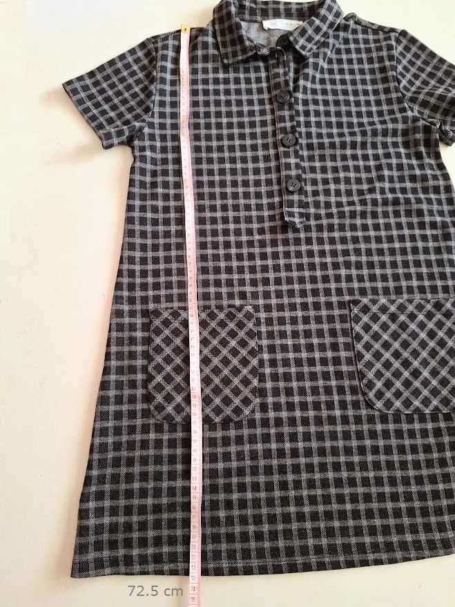 ZARA // Vestido quadrados // 11-12 anos