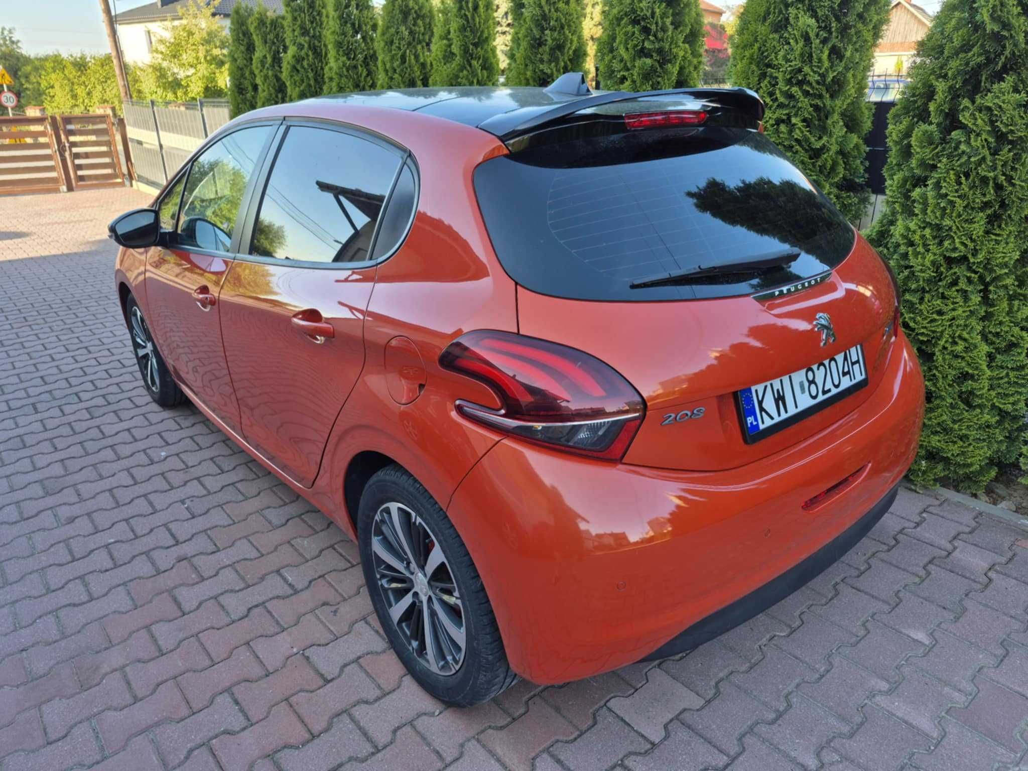 Peugeot 208 1.2 benzyna – zadbany, czysty, bogato wyposażony