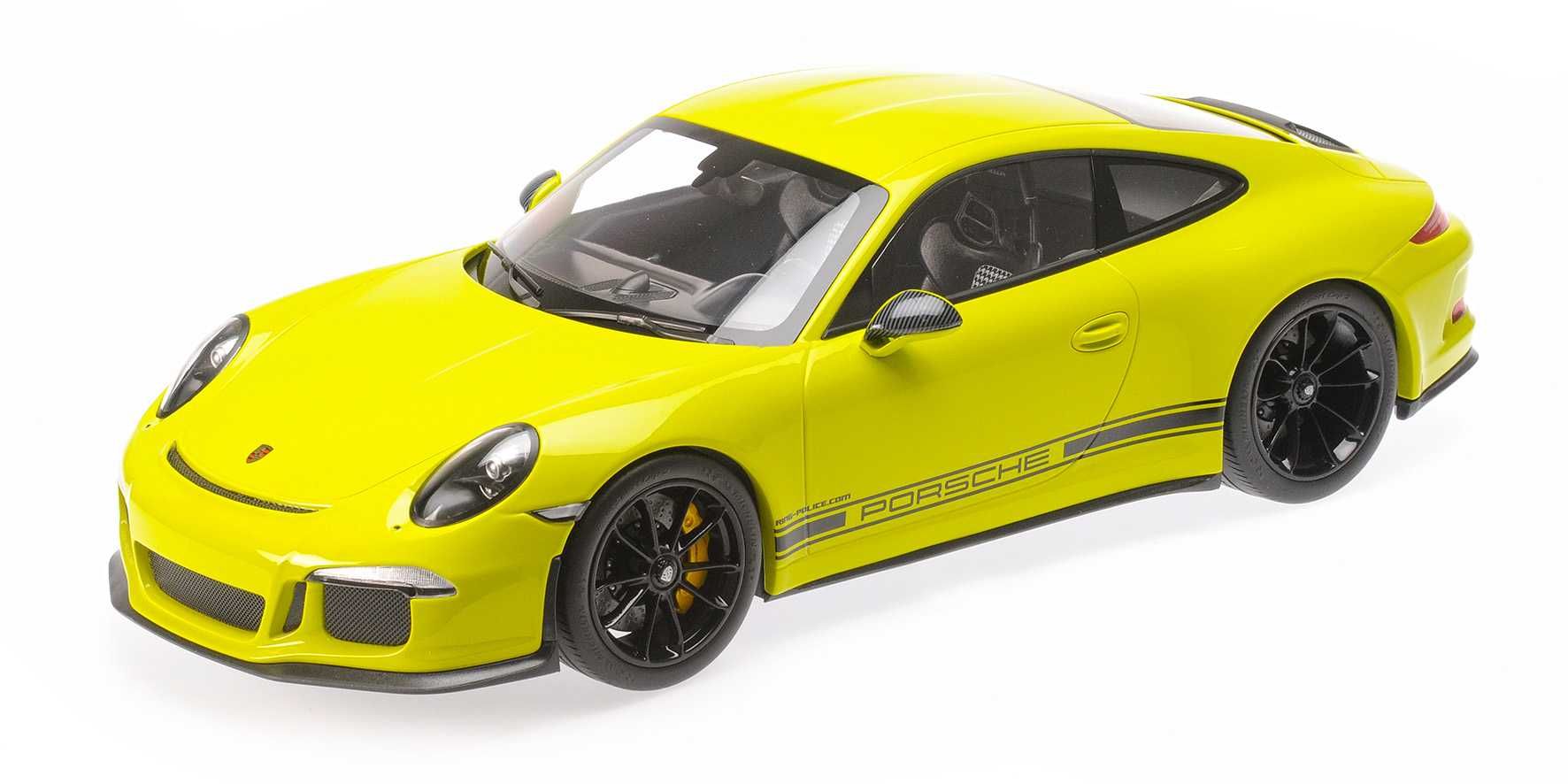 Miniatura 1:12- Porsche 911 (991) R Ring Police 2016 Minichamps