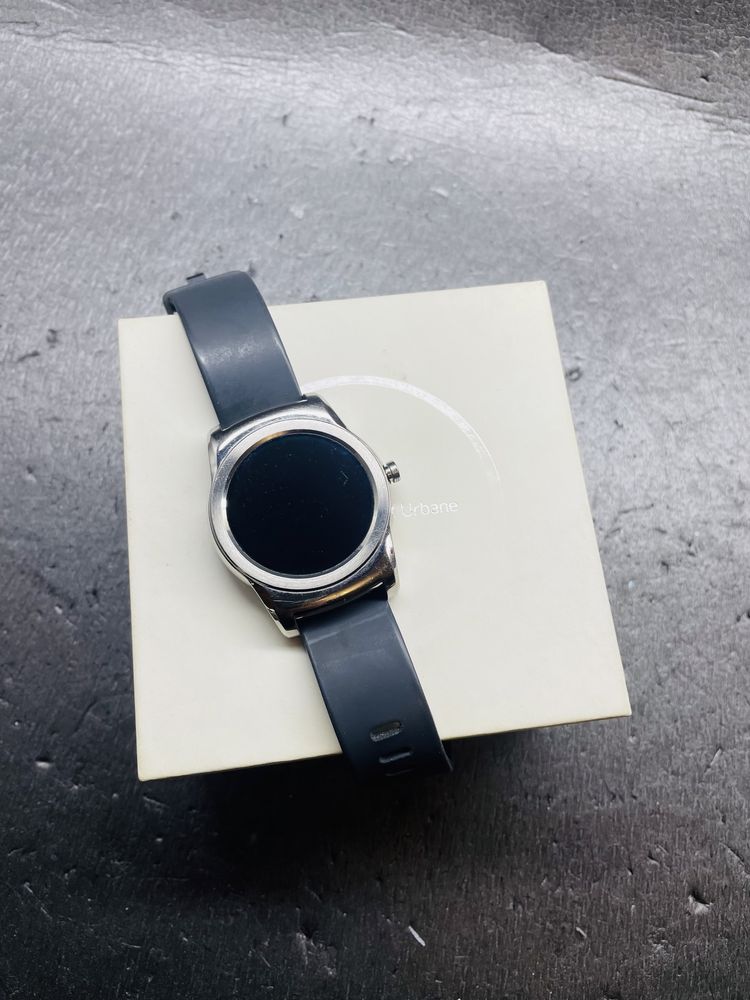 Смарт-часы LG W150 G Watch Urbane Silver  полный комплект