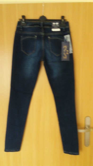 spodnie jeansowe dżinsy damskie S*D nowe z metką 34