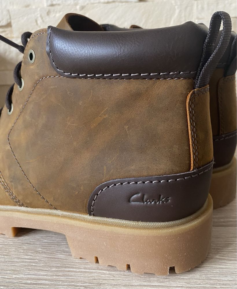 Trapery Clarks Rossdale Mid  Brązowy r.45 (29,5 cm)