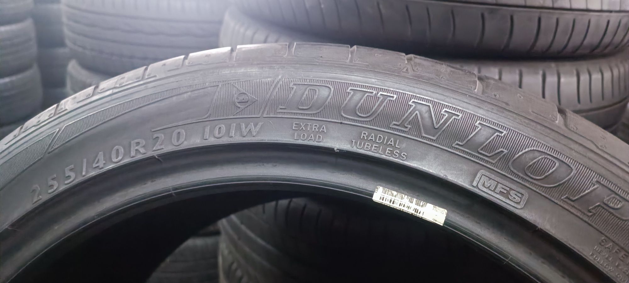 255/40 R20 101W Dunlop SP Sport Maxx Склад літніх шин БУ Київ(Подол)