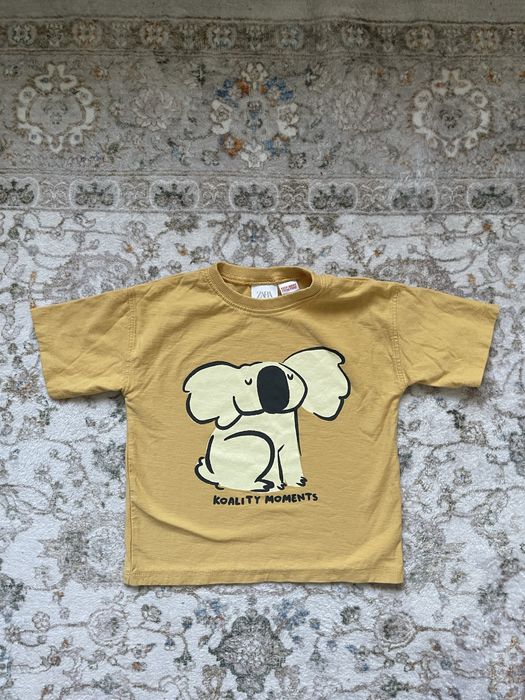 Zara rozmiar 92 koszulka letnia dla chłopca koala tshirt ubranka ZARA