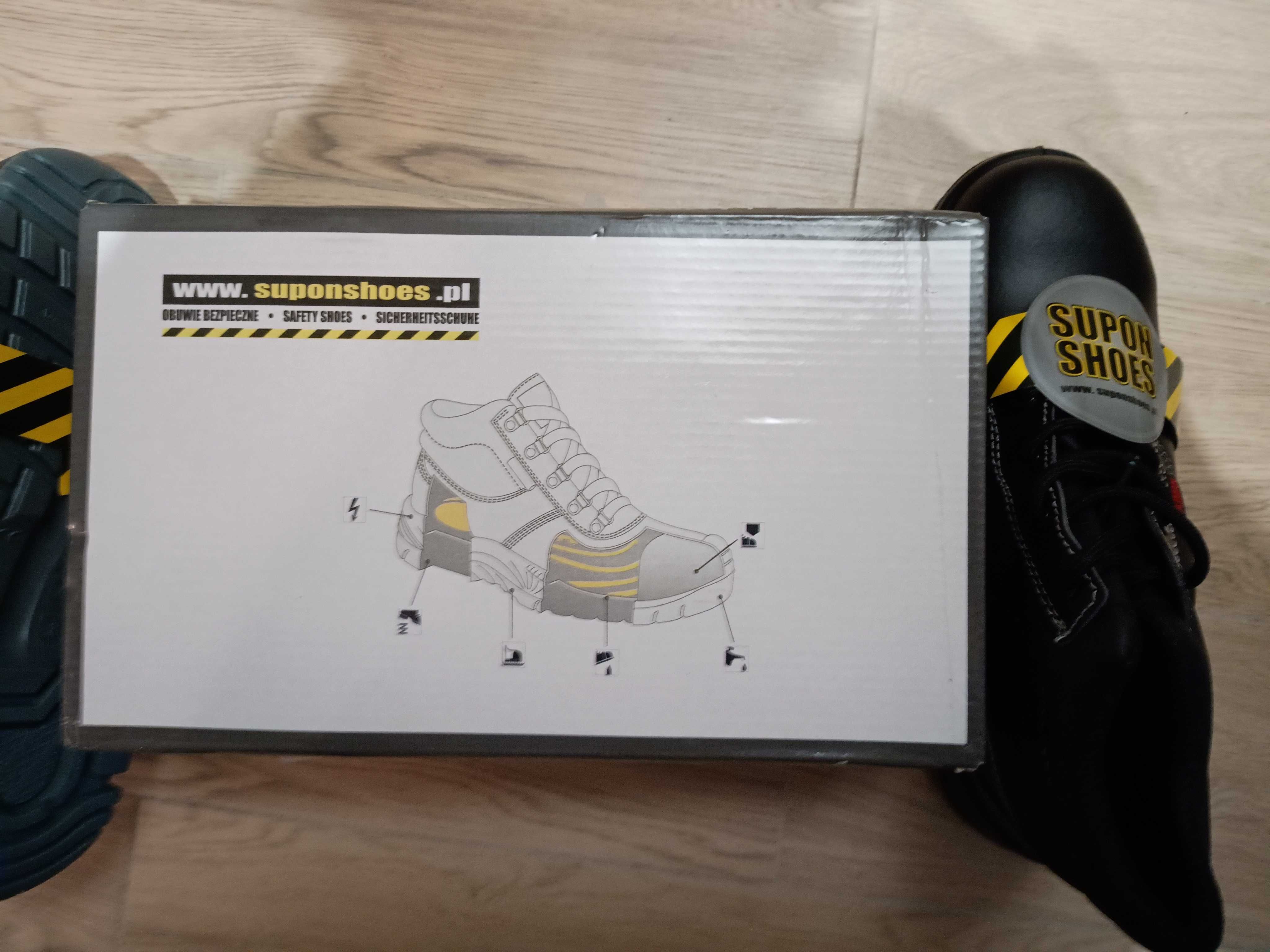 Buty ochronne Trzewik KAJMAN S3 rozmiar 42