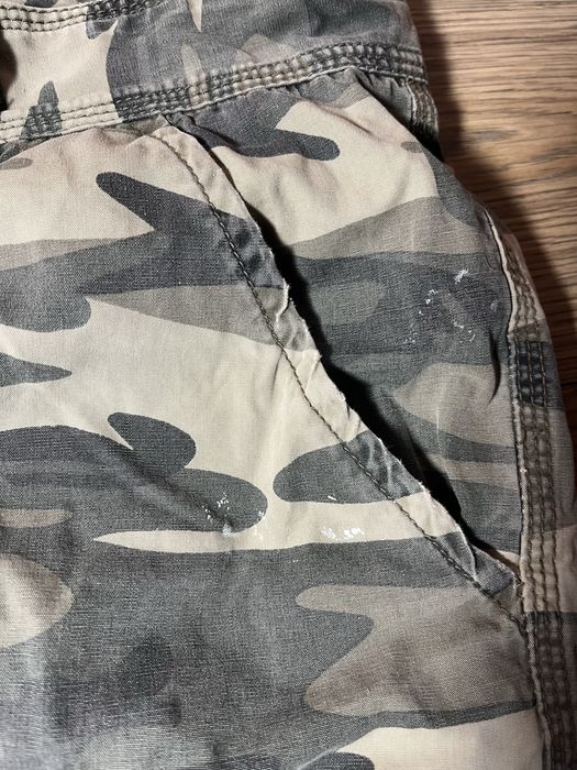 y2k камуфляжні шорти