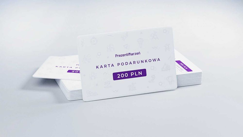 Prezent marzeń - Karta - Voucher - Bon - Okazja - Wyprzedaż