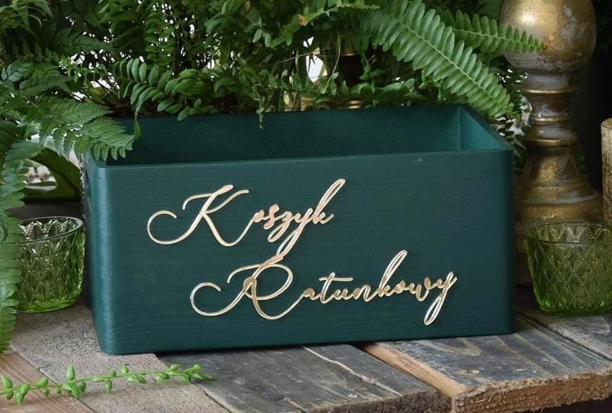 Koszyczki ratunkowe ŚLUB WESELE