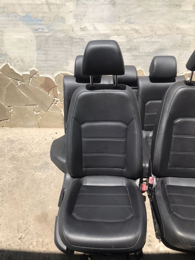 Кожаный салон VW Passat B7 USA кожа сиденье сиденья пассат пасат б7