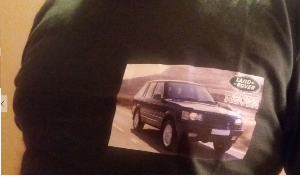 T- shirt LAND ROVER RANGE ROVER P38 tamanhos XL / L algodao