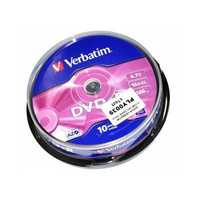 Płyta Dysk Dvd+R 4,7Gb 16X 10Szt Verbatim