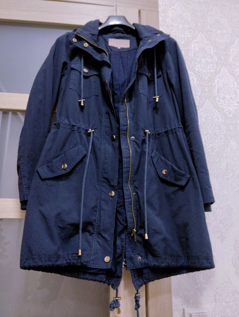 Пальто - піджак S, вітрівка парка куртка весняна для дівчини S розмір