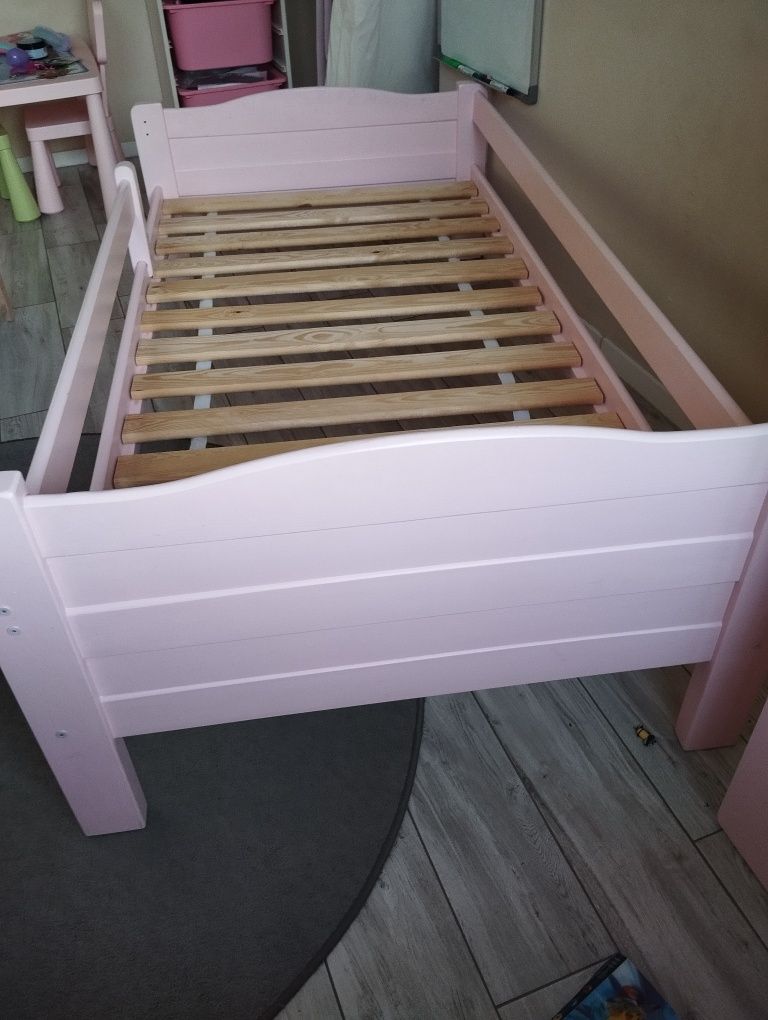 Łóżko dziecięce różowe 180x90 Bytom