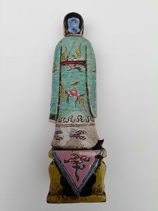 Escultura em Porcelana da China Séc XIX 24 cm