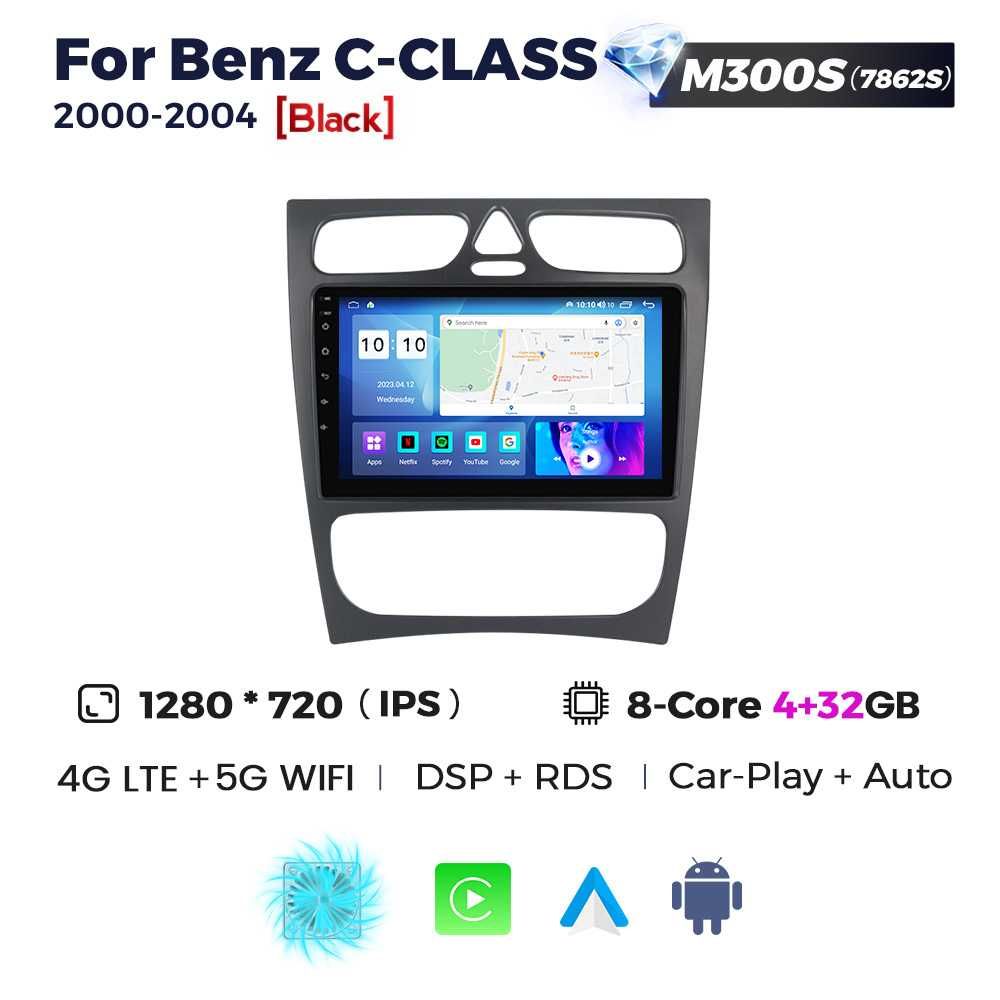 Магнітола Mercedes Benz CLK W209 Android GPS навігація