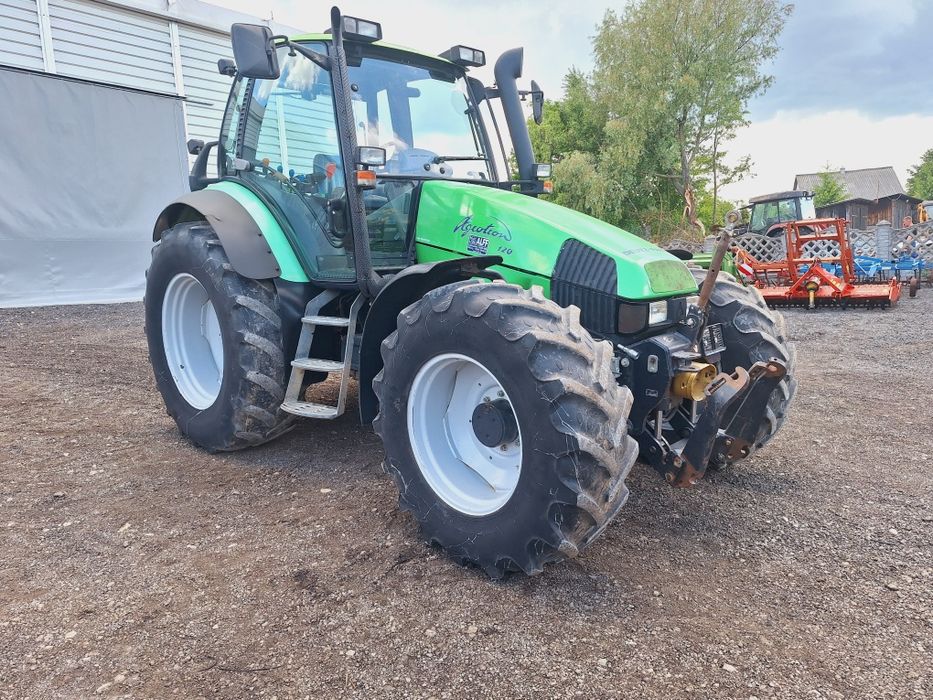 Ciągnik rolniczy Deutz Fahr Agrotron 120 mieka ośka klima tuz