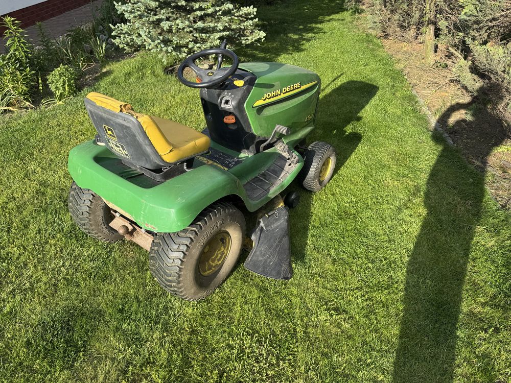 John deere lt166 kosiarka traktorek samojezdny yard man kubota