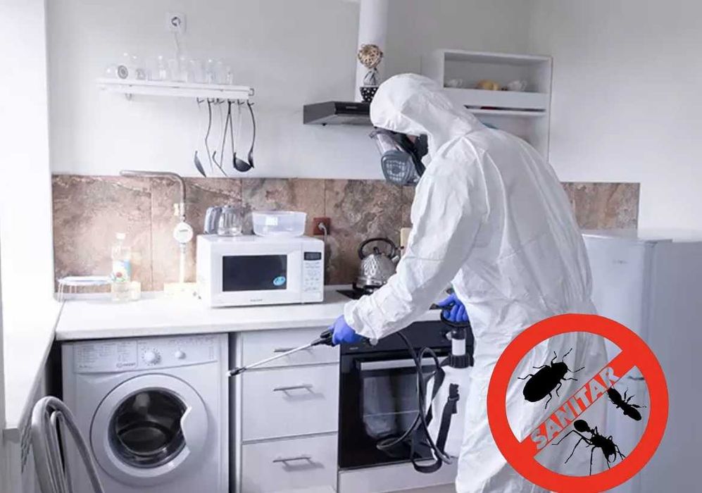 Уничтожение, травля тараканов, клопов, клещей, крыс, Дезинфекция Днепр
